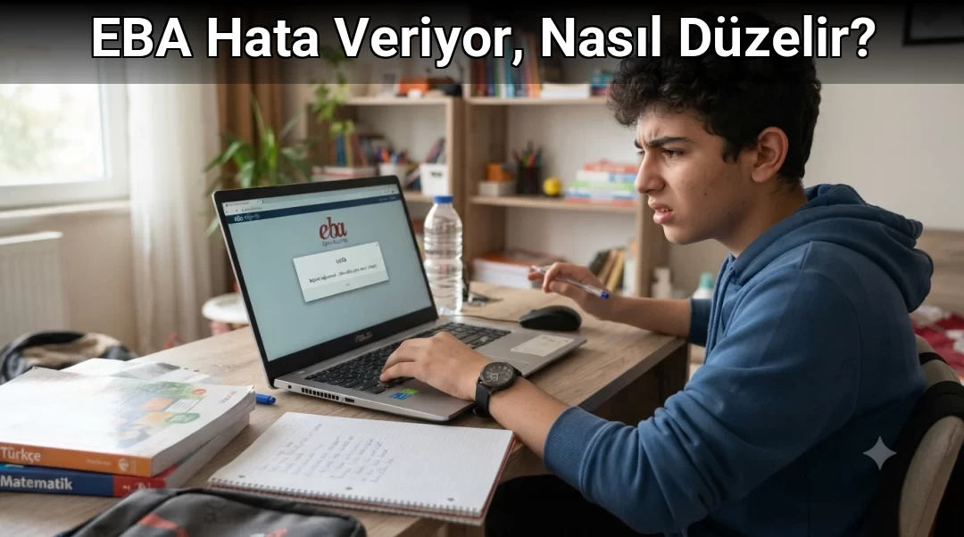 EBA Hata Veriyor, Nasıl Düzelir?